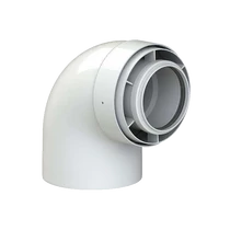 Viessmann PPs/Alu könyök 60/100mm 90°