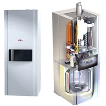 Wolf CGS-2-20/160 20KW-os Tárolós KOMBI Álló gázkazán ERP