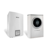 Bosch Compress 6000 AW-9+AWE 5-9 Levegő-víz hőszivattyú 9 kW. elektromos fűtőpatronnal