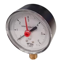 Feszmérő 63-as 0-6 bar alsós