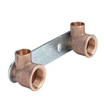 Réz forrasztható szerelt falikorong 15-1/2"-100mm