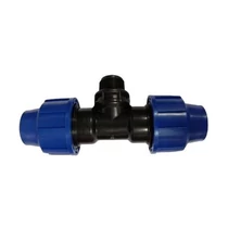 KPE T-idom műanyag KM 25-3/4"-25