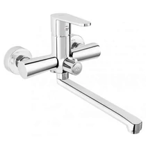 Ferro Algeo BAG5A fali kád-mosdótöltő csaptelep automata zuhanyváltóval