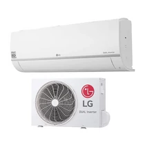 LG PC09SK Silence Plus oldalfali split klíma csomag 2,6 kW, beépített Wi-Fi