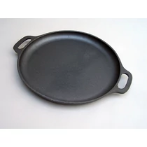 Öntvény Lapos Sütőtárcsa 35cm, bordázott