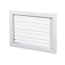 Vents NUN 200x200 Ipari Szellőzőrács Műanyag Keret és Lamellák
