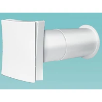 Vents PS 100 Fali Légbeeresztő Kerek Szellőzőráccsal