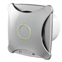 Vents 100 XT Modern Külsejű Dekoratív Ventilátor (alu matt) Időkapcsolóval