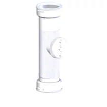 Ariston Egyenes Tisztító , alu/pps, 60/100 mm