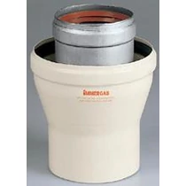 Immergas Ø 60/100 – 80/125 mm-es, bővítő adapter