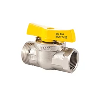 Mofém Gáz golyóscsap Fix KB menettel 1"