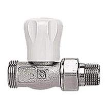 Herz 1/2" egyenes radiátorszelep (3/4" euk. csatlakozással)