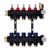 COMPUTHERM PMF01-8 1″-os beépített szelepes 8 leágazású műanyag osztó-gyűjtő szett