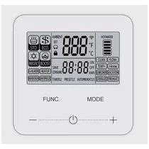 Gree XE70-17/E(M) digitális fali vezérlő kazettás parapetes és magasoldalfali fan-coil-okhoz