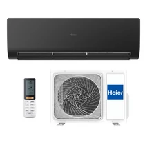 HAIER FLEXIS MATT BLACK AS35S2SF1FA-MB3/1U35S2SM1FA oldalfali split klíma csomag 3,5 kW