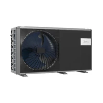Midea MHC-V16W/D2N8-B2E30 monoblokkos M-Thermal hőszivattyú (R32, 12 kW, 1 fázis, fűtőbetét 3 kW, fekete)