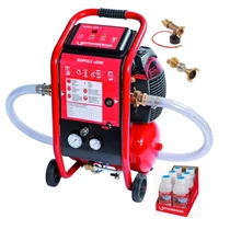 Rothenberger Ropuls EDM Mosókompresszor + injektor + 2 bar-os nyomáscsökkentő + 6 x1 l padlófűtés tisztító koncentrátum