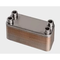 Lemezes hőcserélő 60kw, 5x4"x4