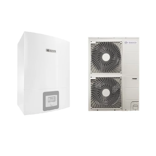 Bosch Compress 3000 AWBS - ODU 15T 3F Levegő-víz hőszivattyú bépített 9 kW-os fűtőpatronnal