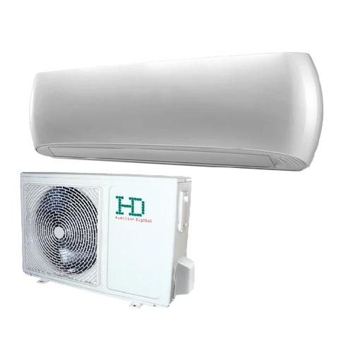 HD HDWI-DSGN-090C-WHITE/HDOI-DSGN-90C Desing 2,5 kW -os oldalfali split klíma csomag