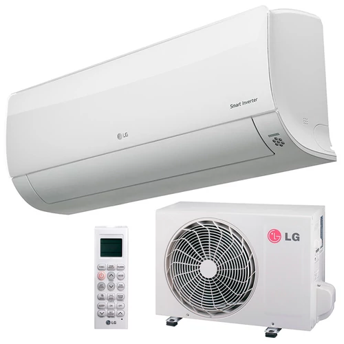 LG DC24RQ Deluxe 7,1  kW-os inverteres split klíma csomag, beépített Wi-Fi
