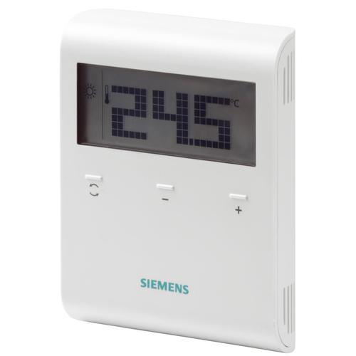 Siemens RDD100.1RF Szobatermosztát vezeték nélküli kivitel ( csak adó egység )